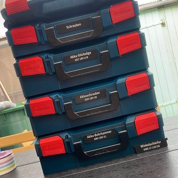 Custom Label (for Bosch Sortimo L-Boxx)