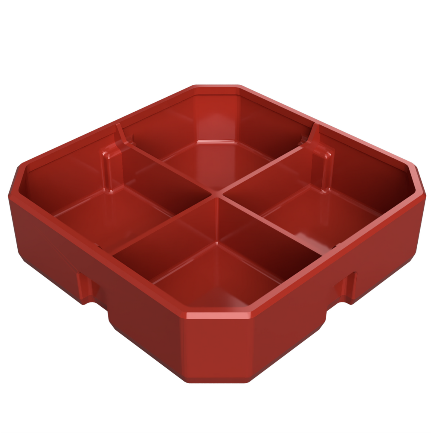 Tiered display boxes (for Milwaukee PACKOUT Slim Organizer)