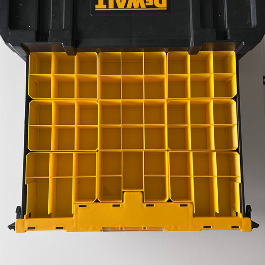 Display boxes 9-pack (for Dewalt TSTAK drawers)