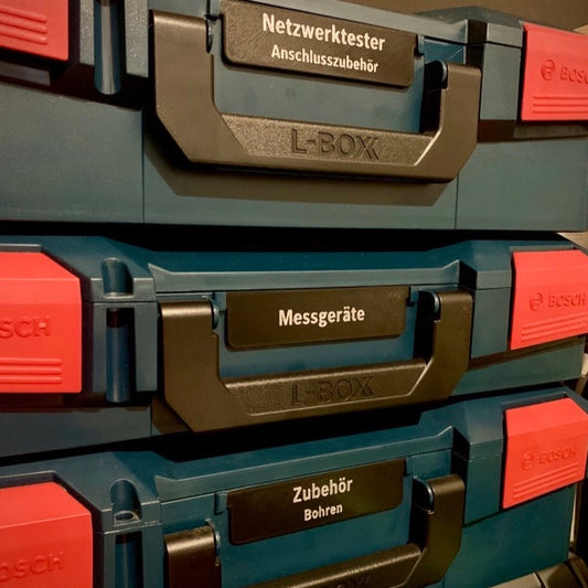 Custom Label (für Bosch Sortimo L-Boxx)
