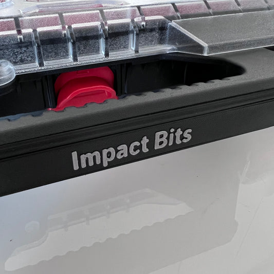 Custom Label (for Milwaukee PACKOUT Slim Organizer)