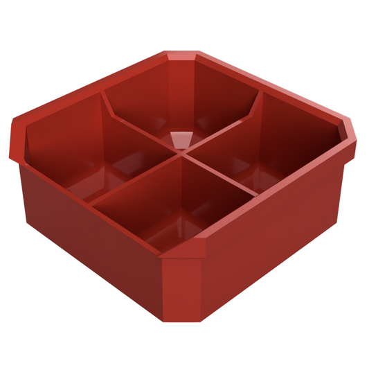 Pockets with recess (for Milwaukee PACKOUT Slim Organizer)