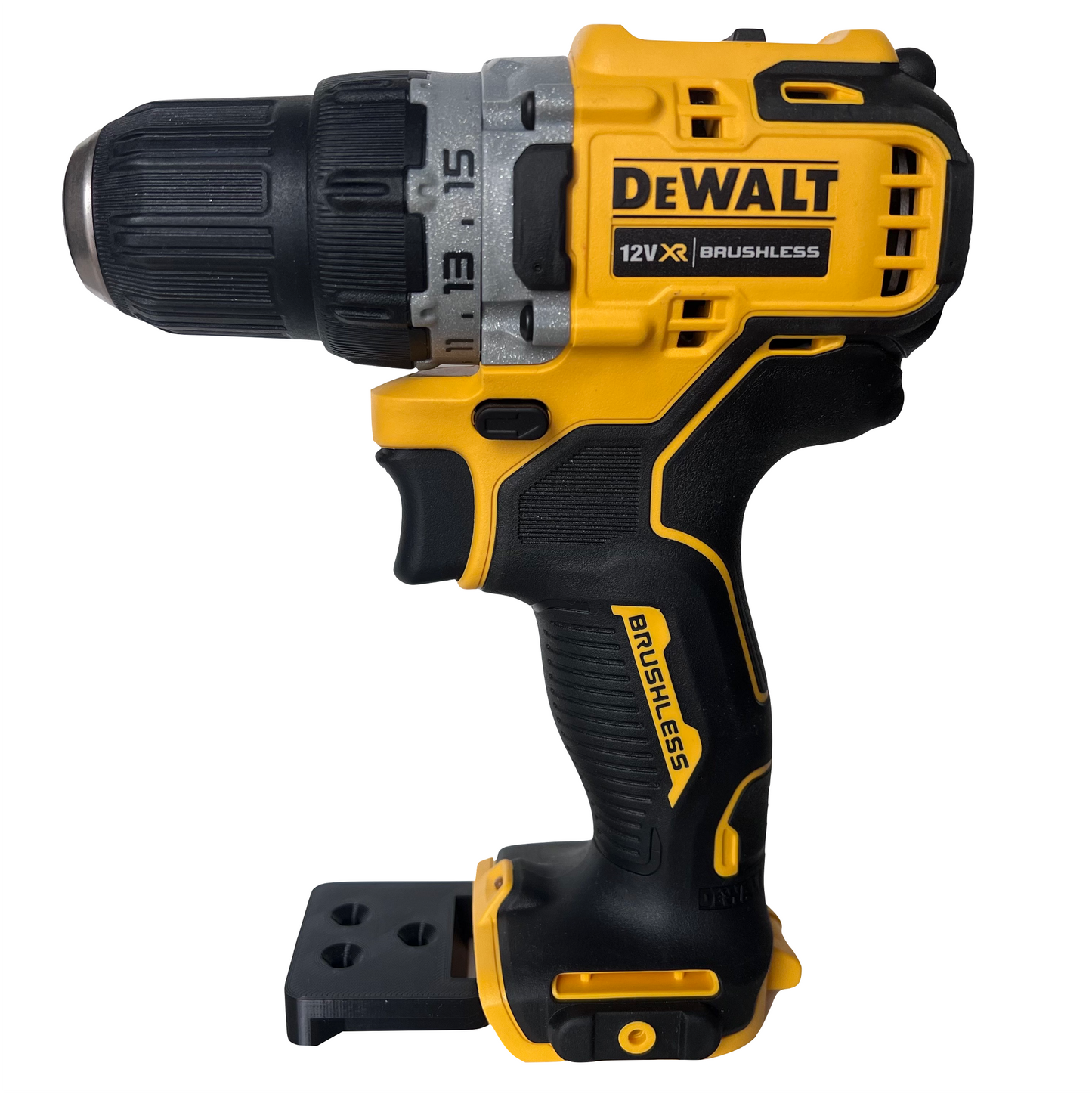 Maschinenhalter Akkufach (für Dewalt 10.8V / 12V)