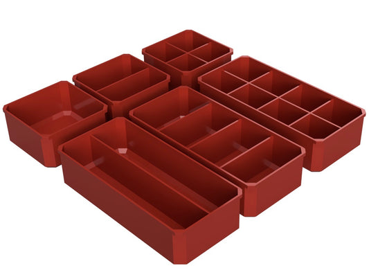 Storage boxes (for Milwaukee PACKOUT organizer)