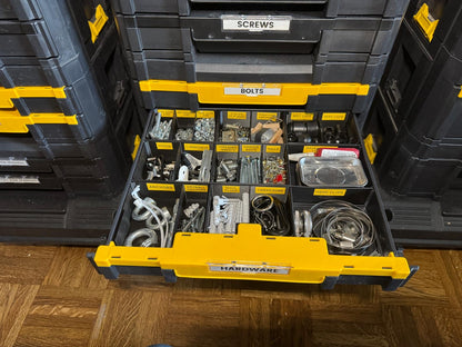 Display boxes 9-pack (for Dewalt TSTAK drawers)
