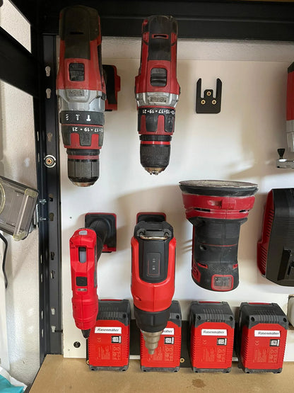 Maschinenhalter Akkufach (für Einhell PXC 18V)