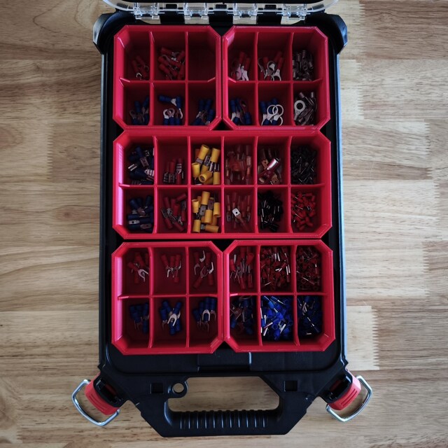 Sichtkästen (für Milwaukee PACKOUT Slim Organiser)