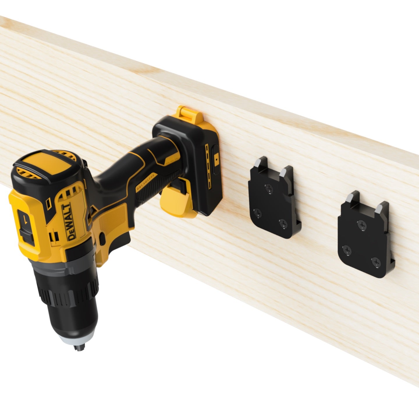 Maschinenhalter Akkufach (für Dewalt 18V / 54V)