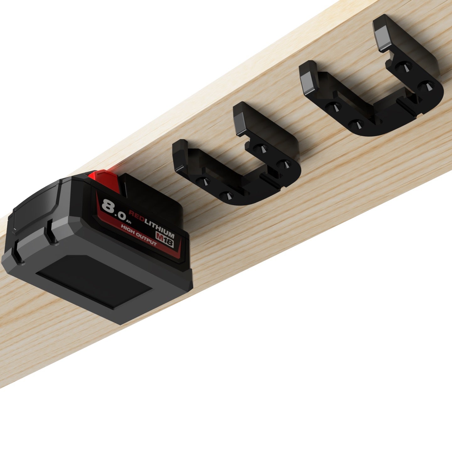 Akkuhalter (für Milwaukee M18)