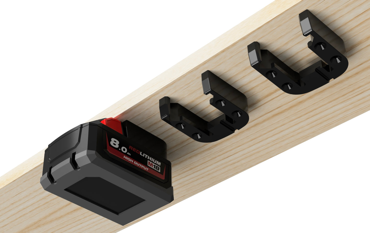 Akkuhalter (für Milwaukee M18)