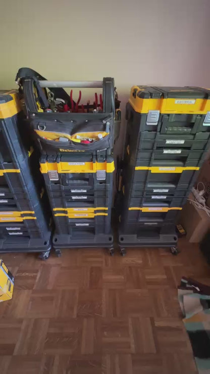 Display boxes 9-pack (for Dewalt TSTAK drawers)