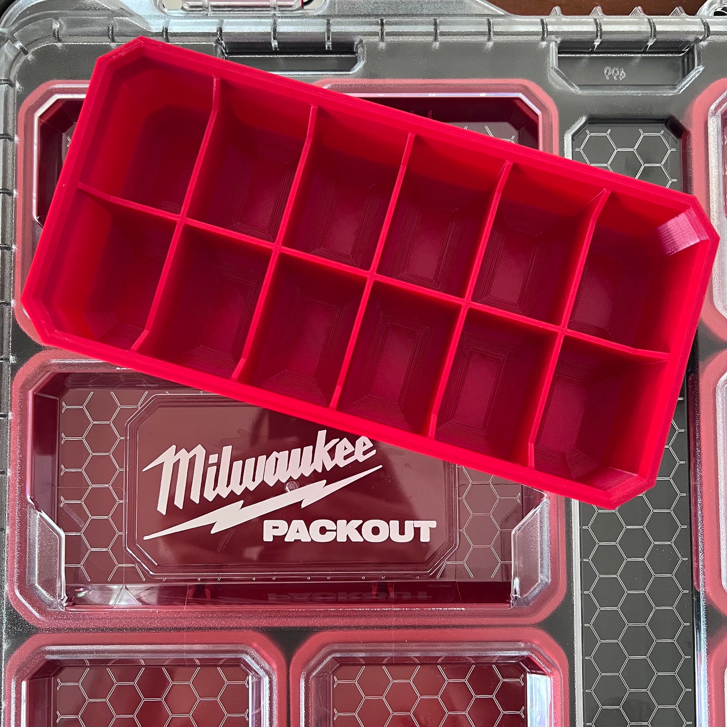 Sichtkästen (für Milwaukee PACKOUT Slim Organiser)