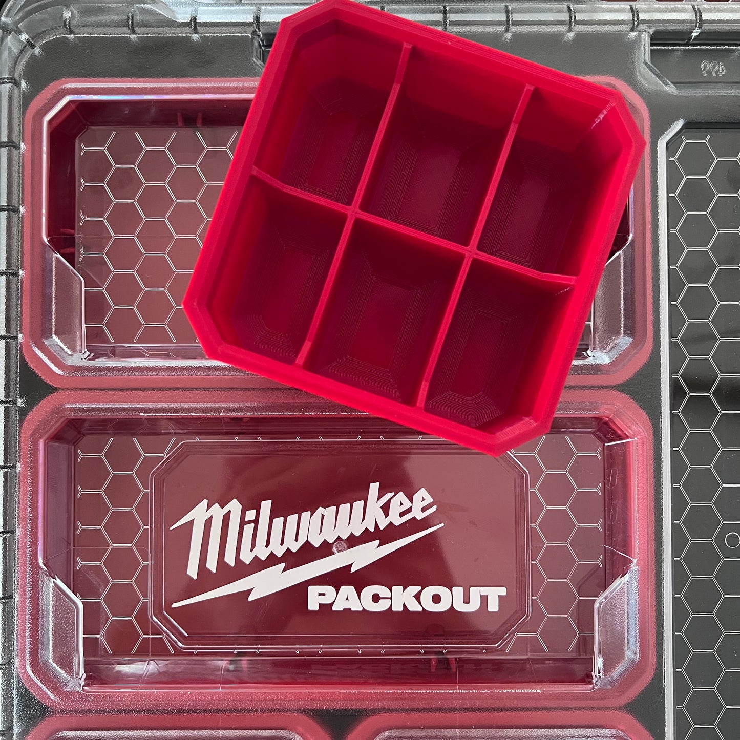 Sichtkästen (für Milwaukee PACKOUT Slim Organiser)