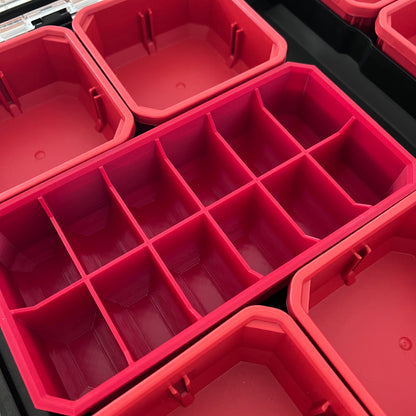 Sichtkästen (für Milwaukee PACKOUT Slim Organiser)
