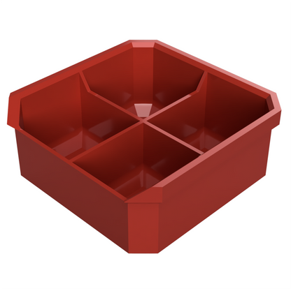 Sichtkästen mit Aussparung (für Milwaukee PACKOUT Slim Organiser)