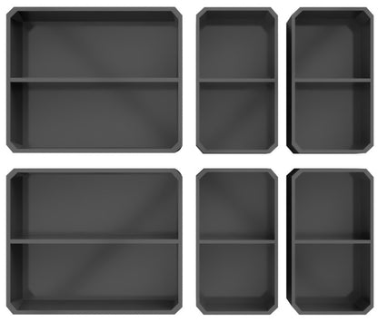 display boxes 6-pack (for Dewalt ToughSystem 1.0)