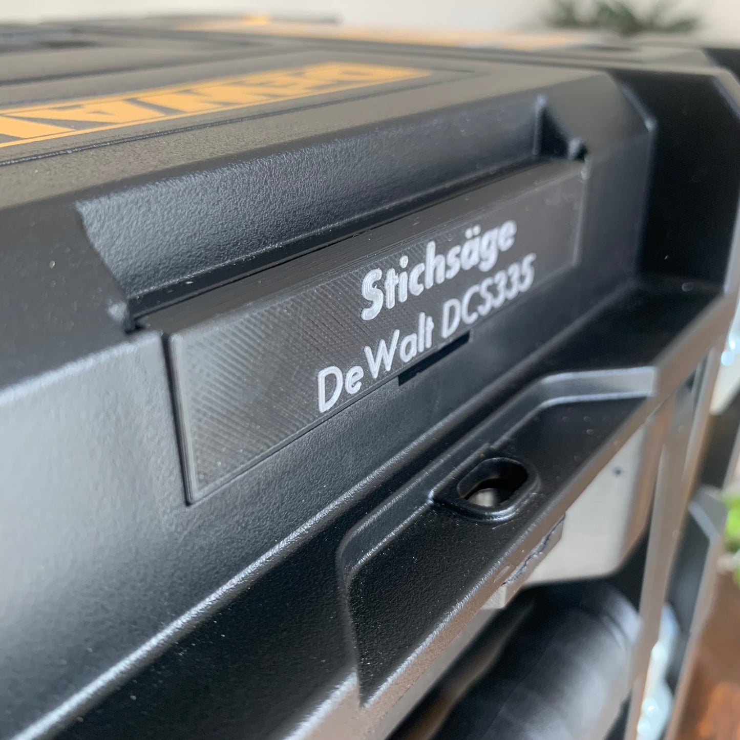Custom Label (for Dewalt TSTAK / Stanley ProStack)